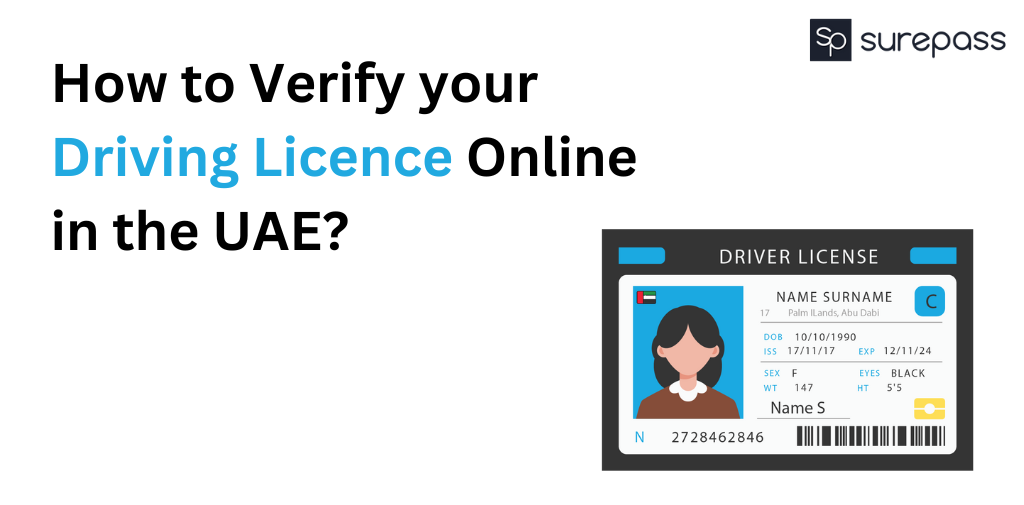 How to Verify your Driving Licence Online in the UAE? - SurePass