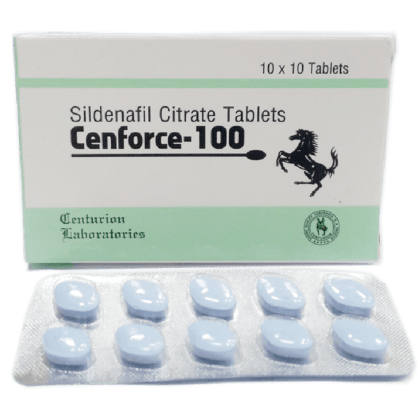 Cenforce 100 Mg Sildenafil Tablets ED treatment for Men